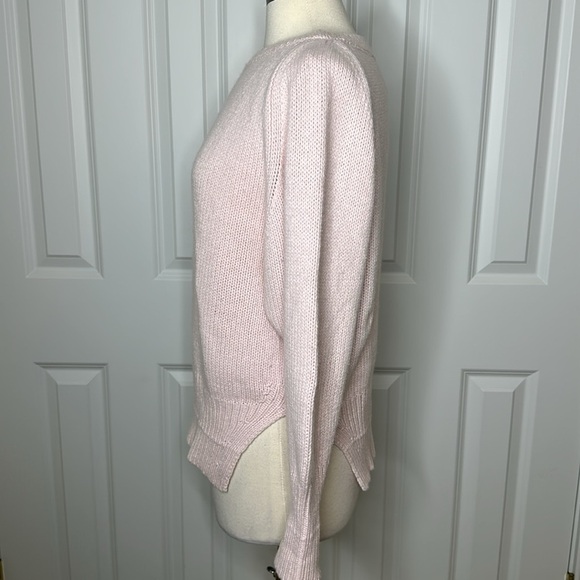Brochu Walker Light Pink Cashmere Oversized Sweater SzSmall - Picture 2 of 8